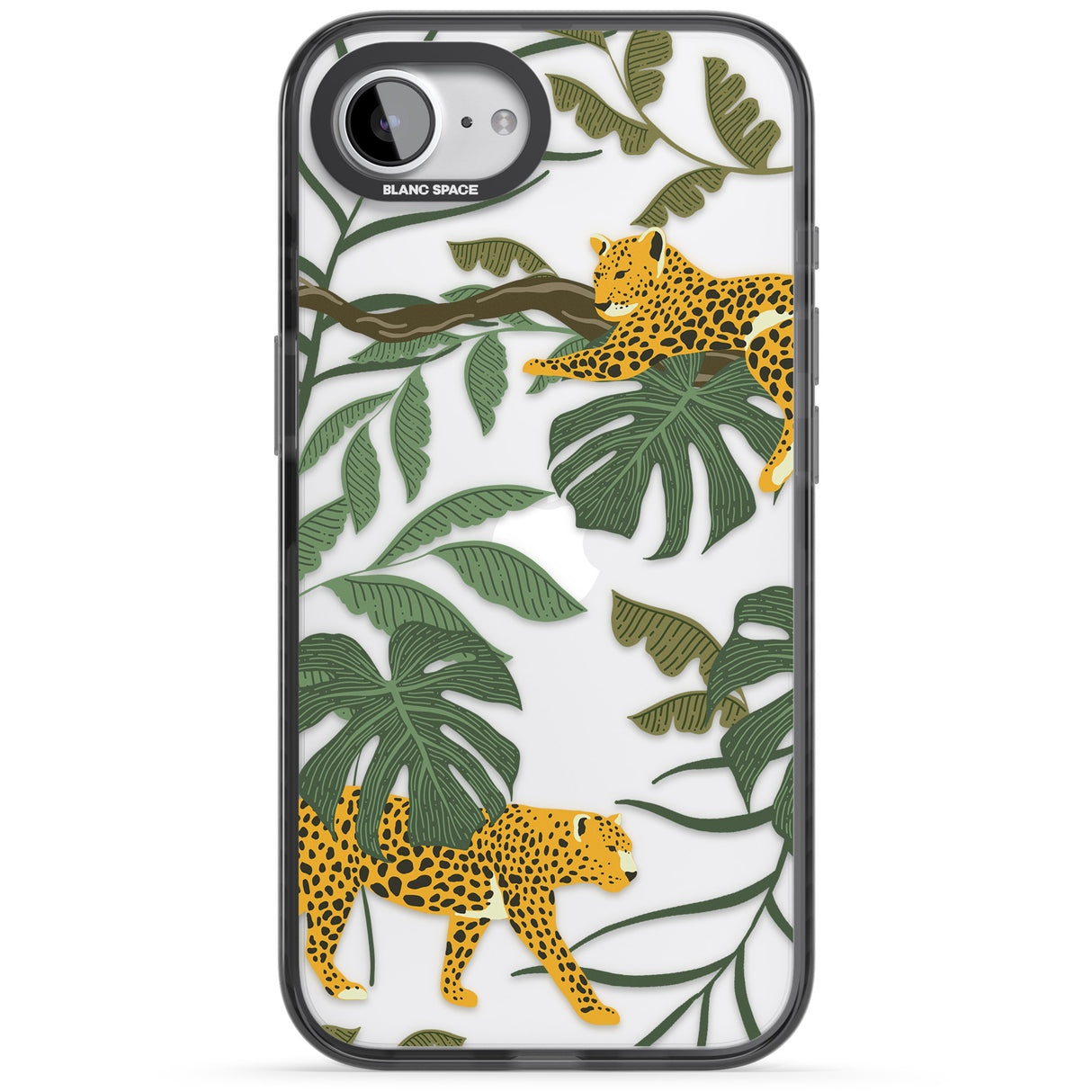 Two Jaguars & Foliage Jungle Cat Pattern