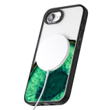 Emerald Green Gemstone Crystal Clear Design
