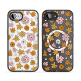 Autumn Leaves and Flowers