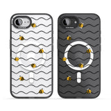 Sweet as Honey Patterns: Bees & Stripes (Clear)