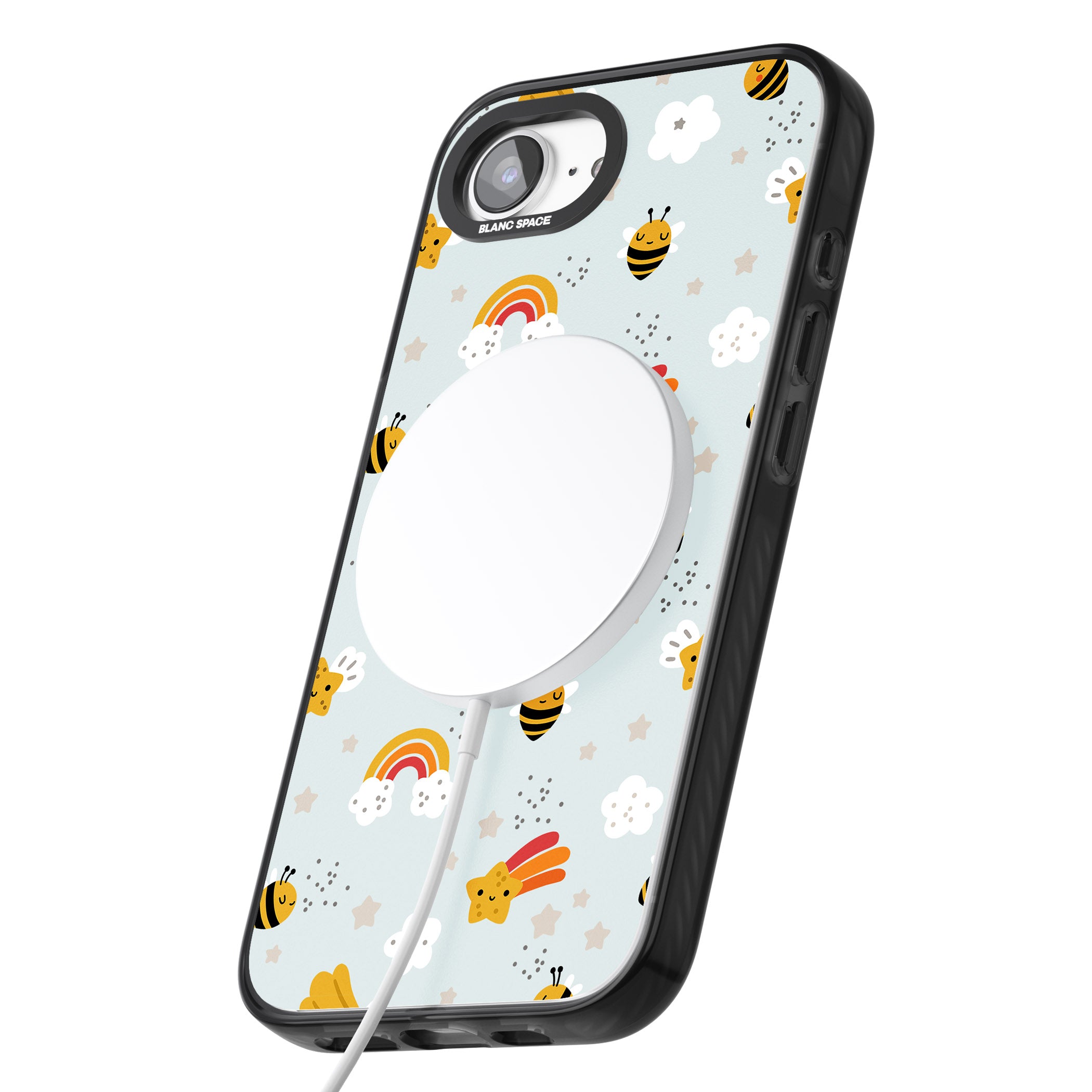 Sweet As Honey Patterns: Bees & Rainbows