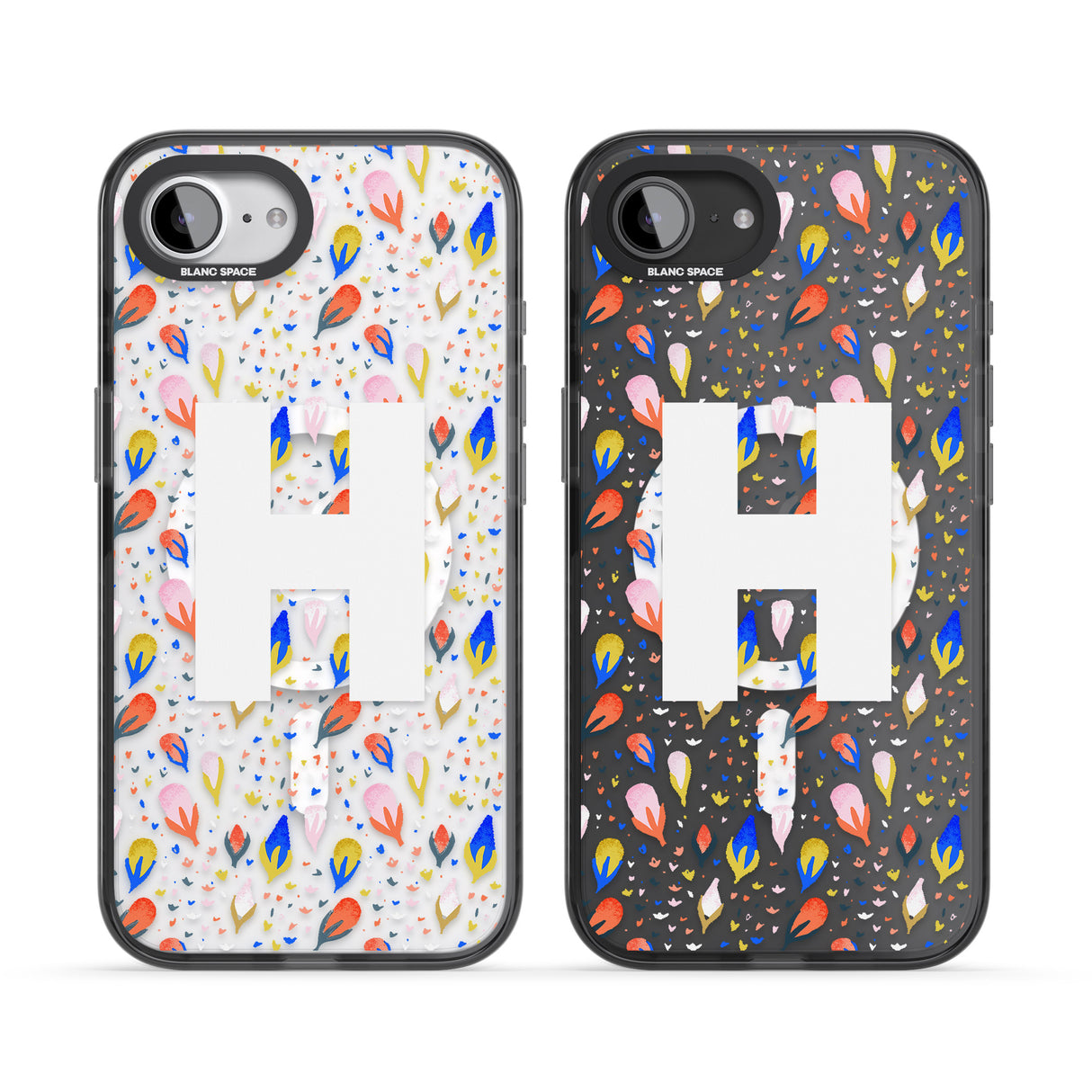 Personalised White Monogram Floral