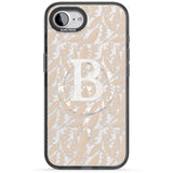 Personalised Subtle Monogram Abstract Floral