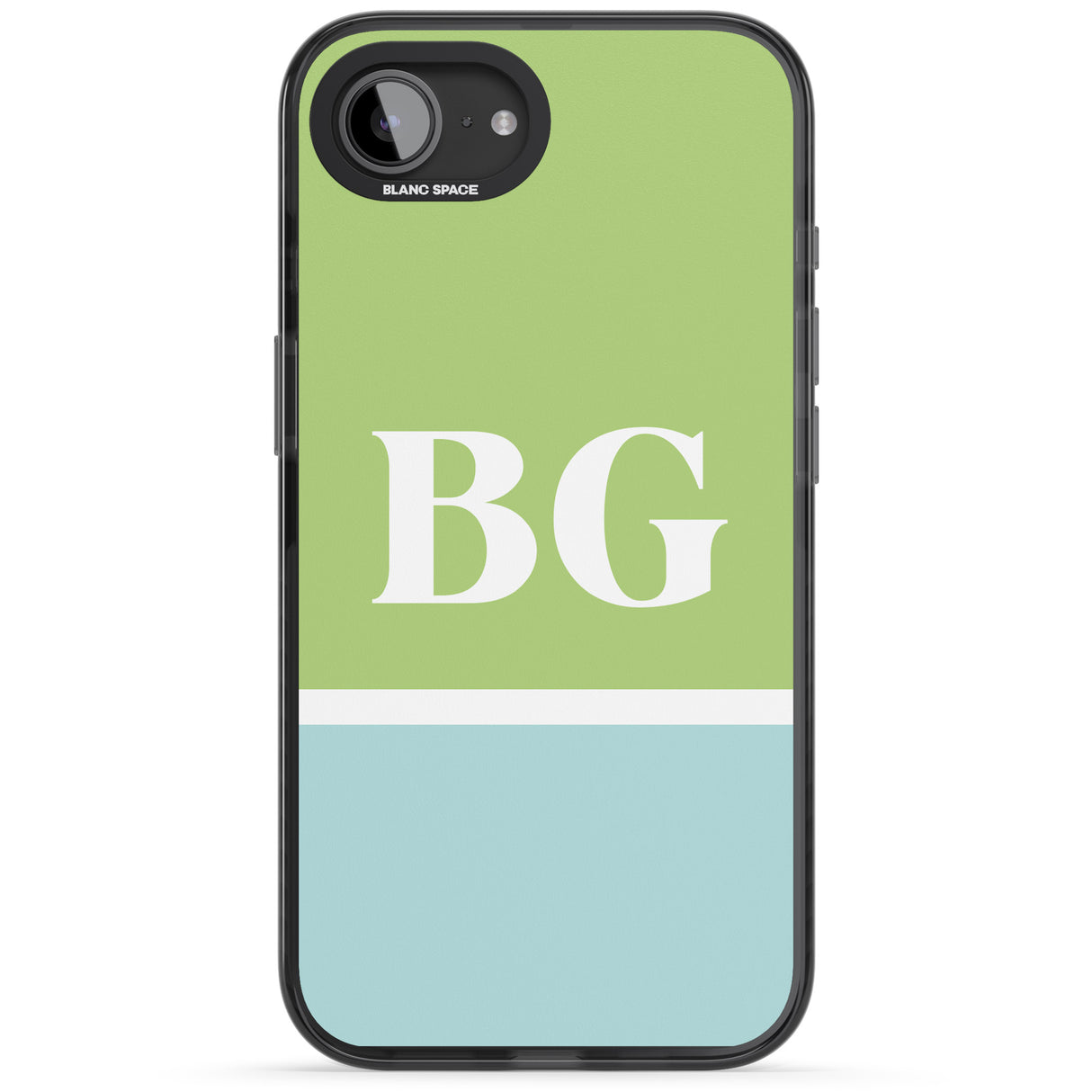 Personalised Colourblock: Green & Turquoise