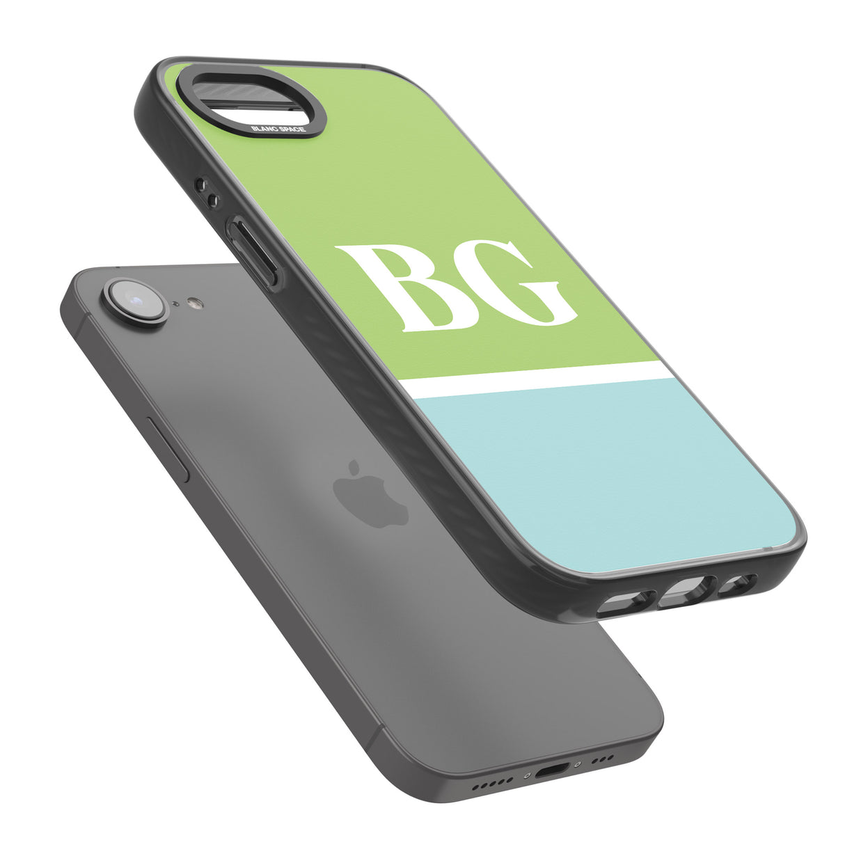 Personalised Colourblock: Green & Turquoise