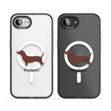 Personalised Hand Painted Sausage Dog