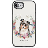 Personalised Australian Shepherd Watercolour Dog Portrait