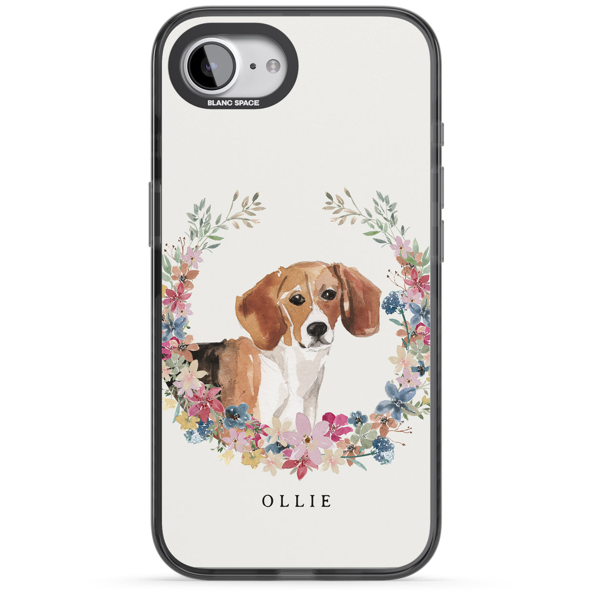 Personalised Beagle - Watercolour Dog Portrait