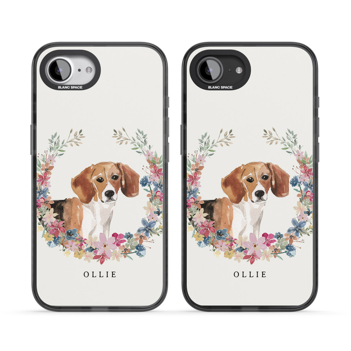 Personalised Beagle - Watercolour Dog Portrait