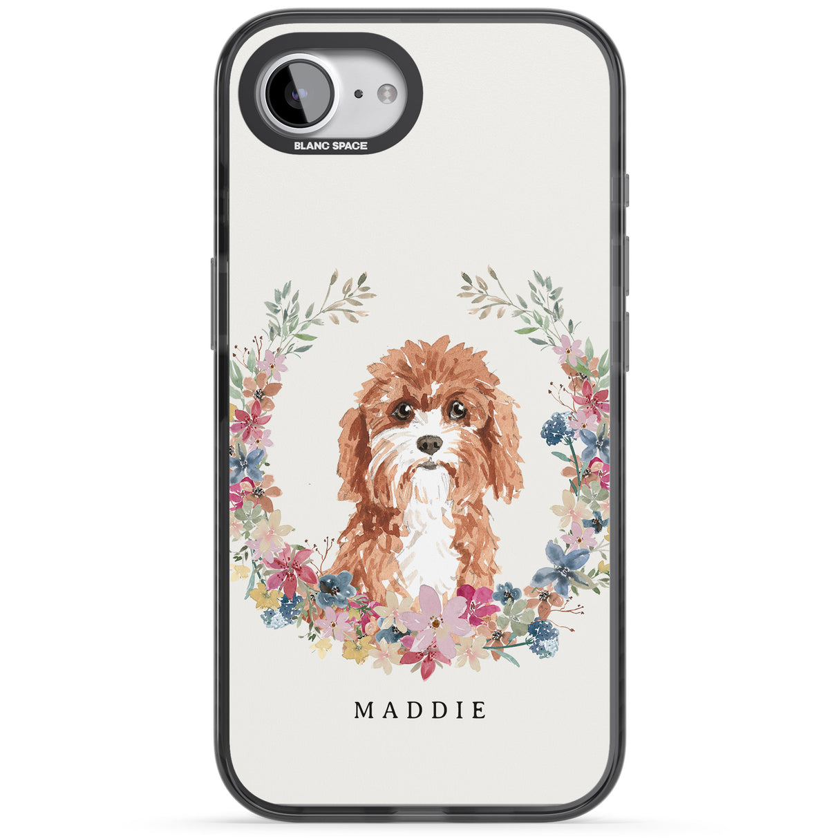 Personalised Cavapoo - Watercolour Dog Portrait