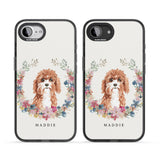 Personalised Cavapoo - Watercolour Dog Portrait
