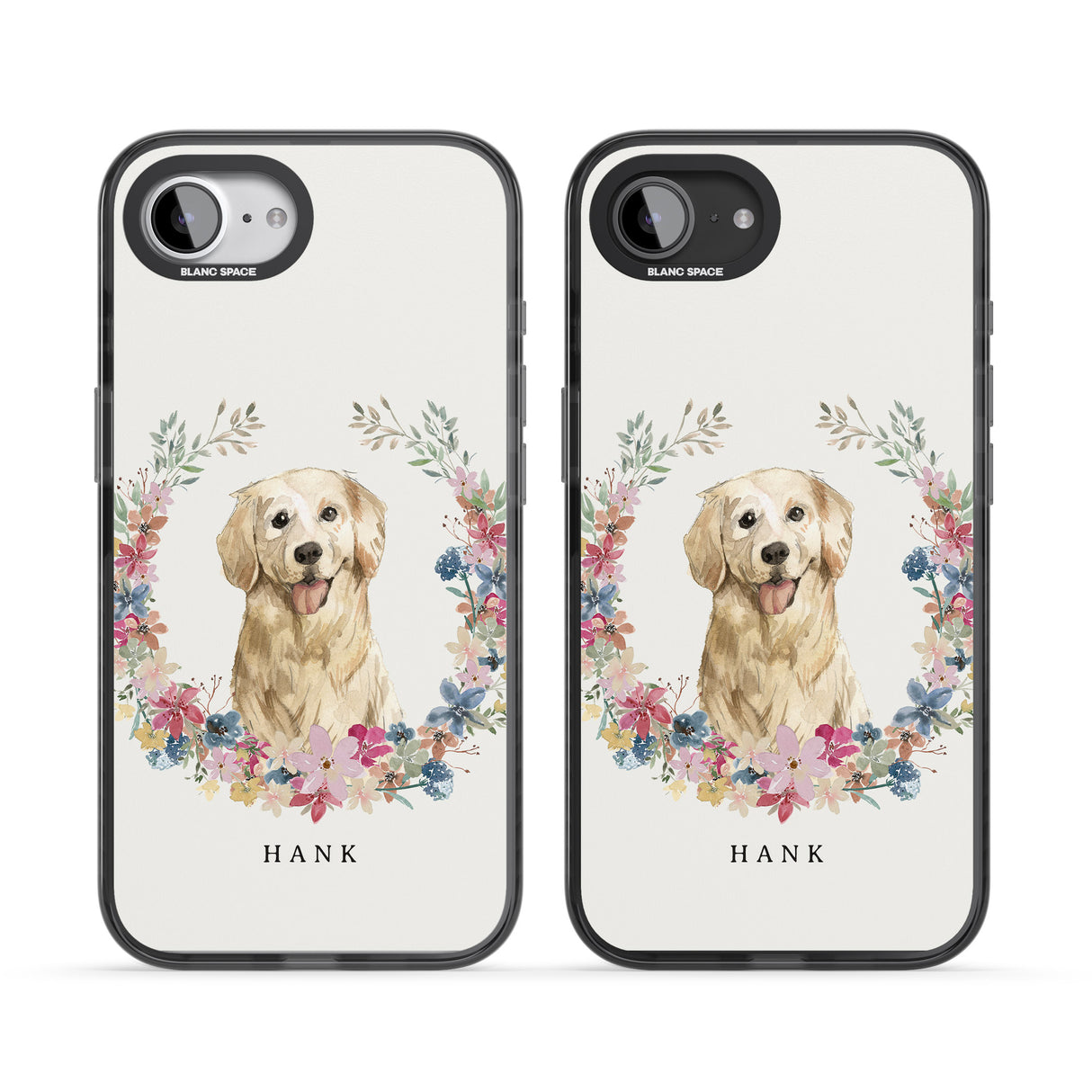 Personalised Golden Retriever - Watercolour Dog Portrait