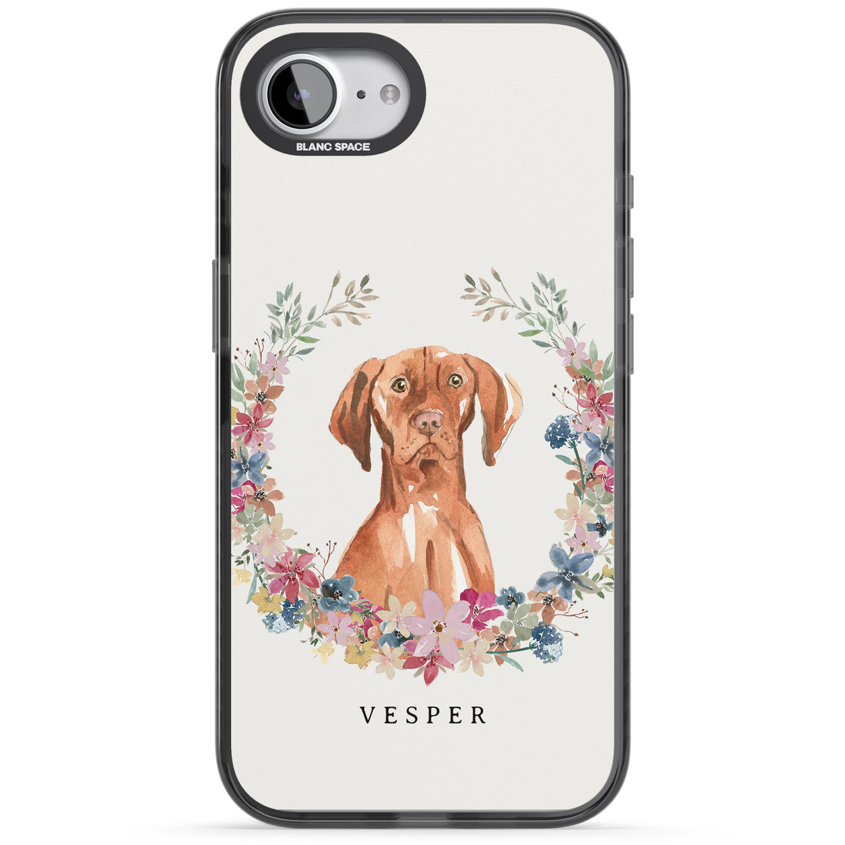 Personalised Hungarian Vizsla - Watercolour Dog Portrait