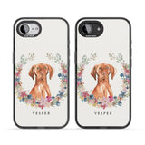 Personalised Hungarian Vizsla - Watercolour Dog Portrait