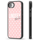 Personalised Pink Polka