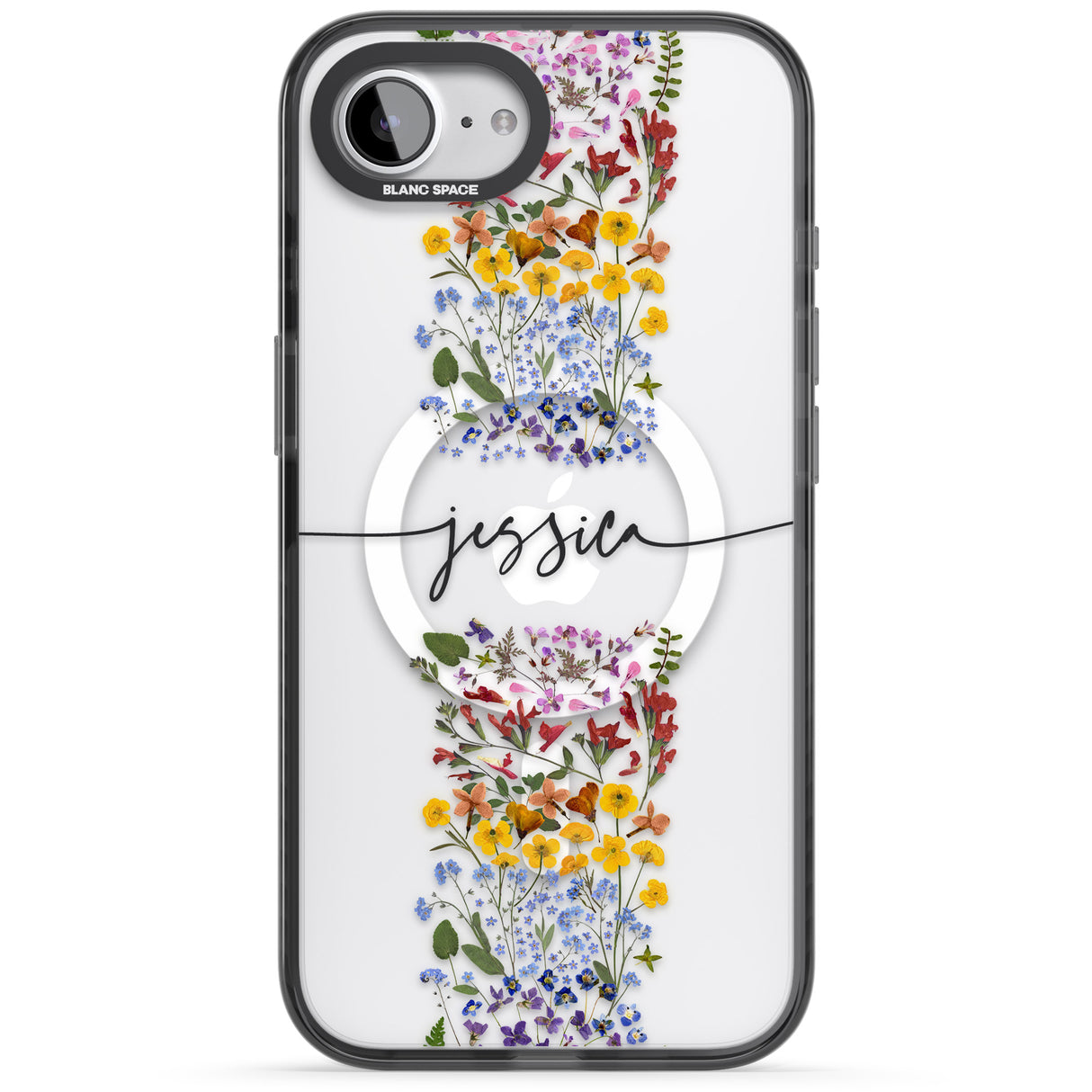 Personalised Wildflower Floral Stripe Personalised
