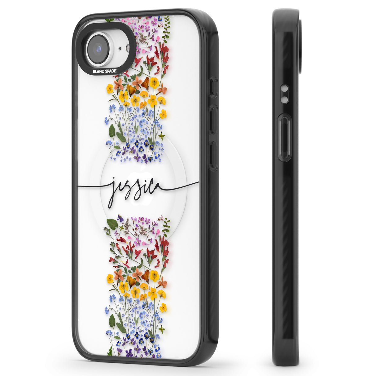 Personalised Wildflower Floral Stripe Personalised