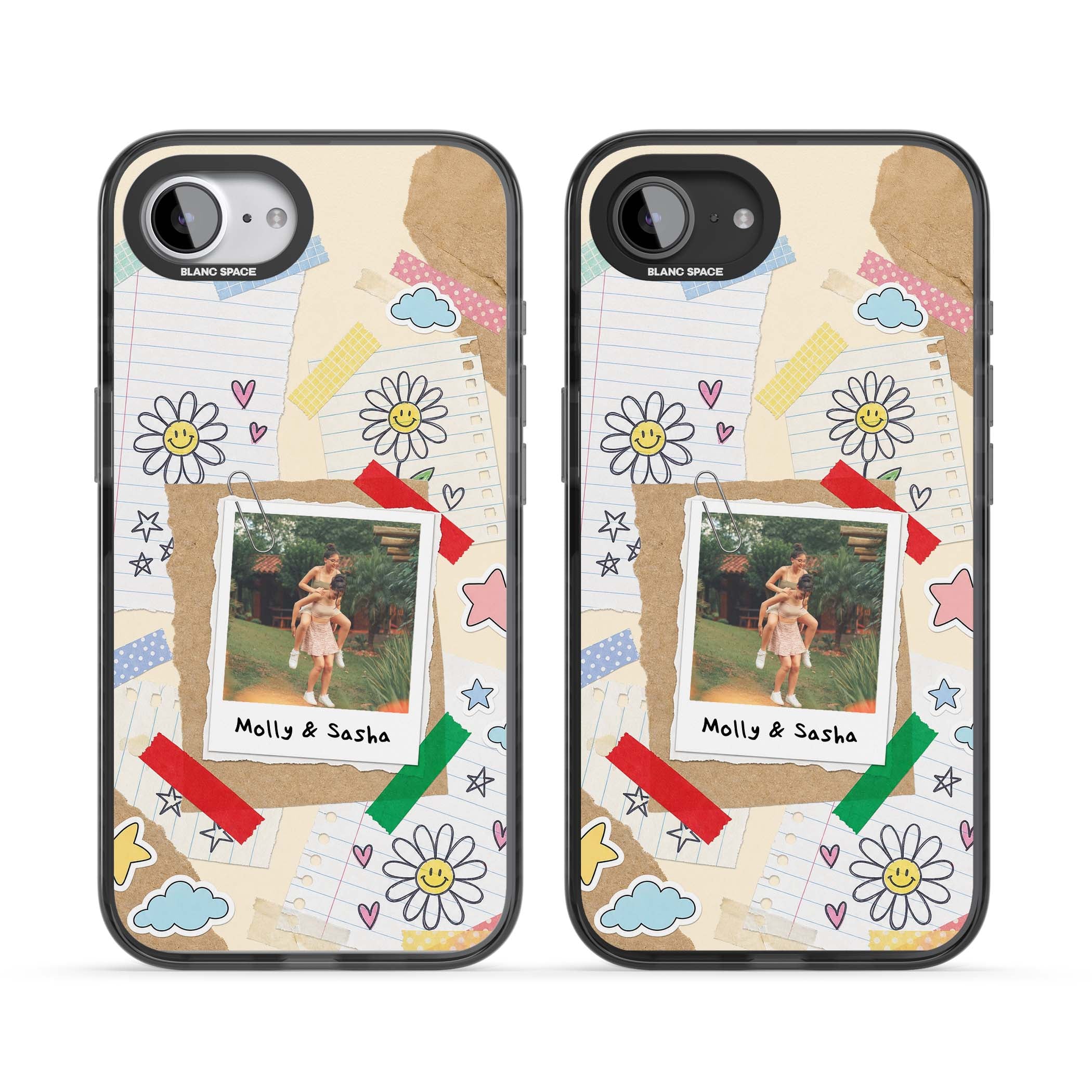 Scrapbook Photo coquette iPhone case | Black Impact Magsafe case for iPhone 16e, iPhone 17e