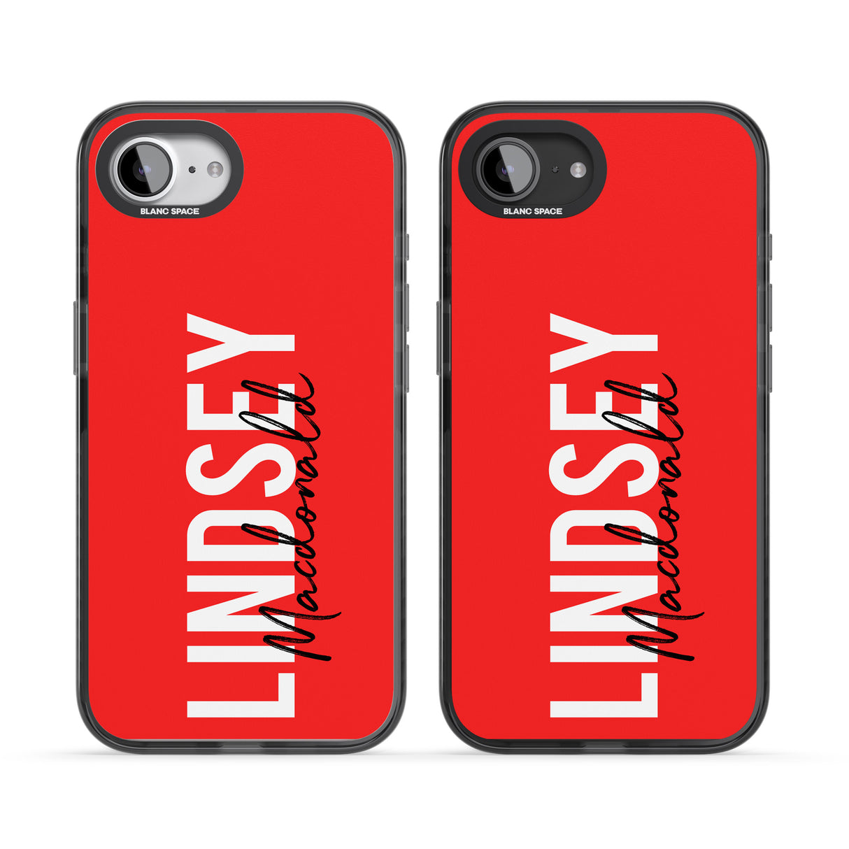 Personalised Bold Name: Red