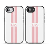 Personalised Minimal Pink Stripes