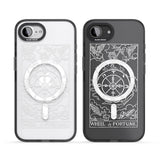 Personalised Wheel of Fortune Tarot Card - White Transparent