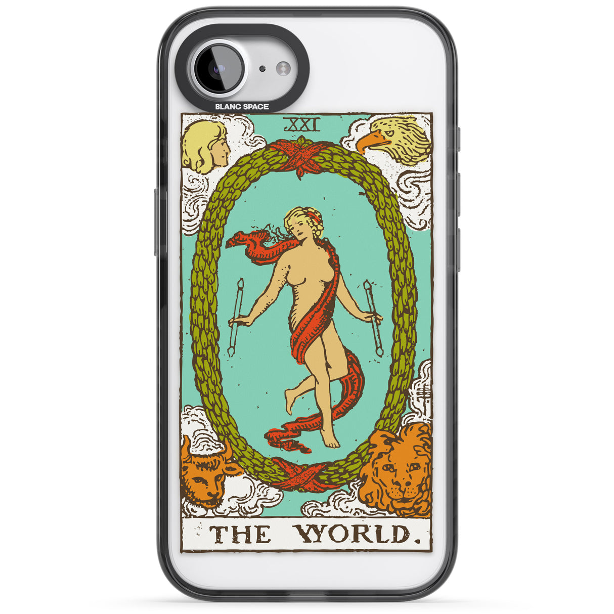 Personalised The World Tarot Card - Colour