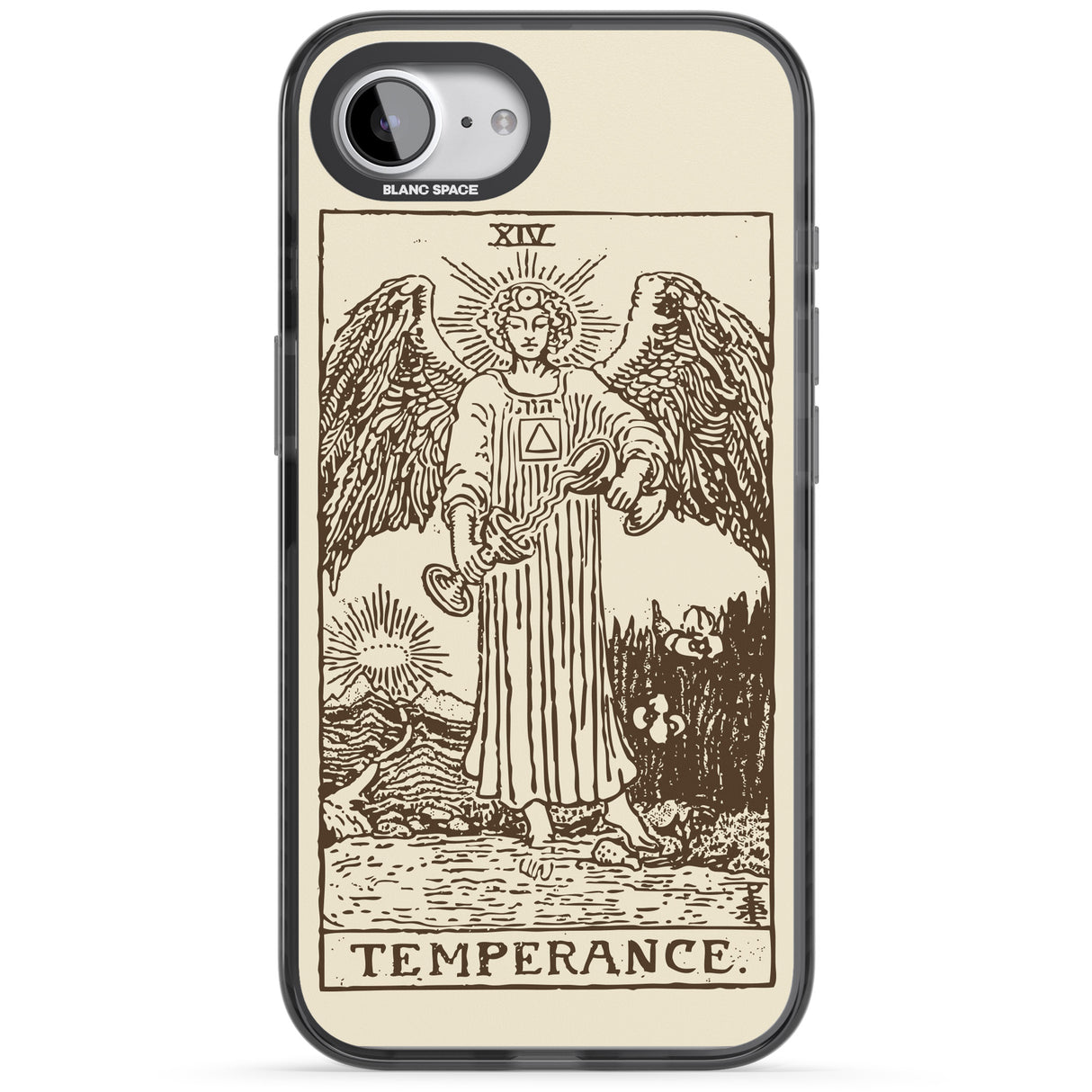 Personalised Temperance Tarot Card - Solid Cream