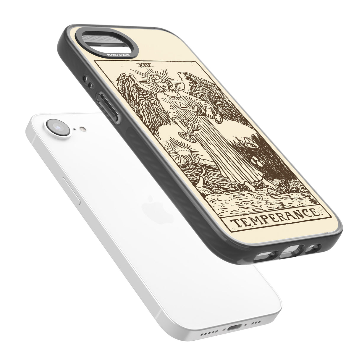 Personalised Temperance Tarot Card - Solid Cream