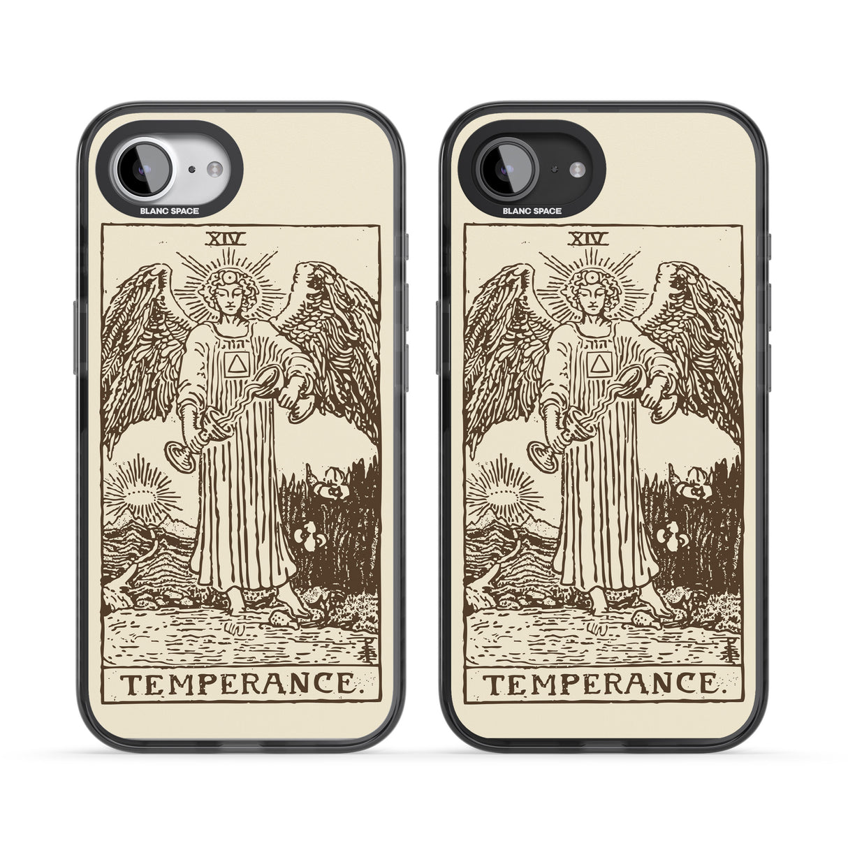 Personalised Temperance Tarot Card - Solid Cream