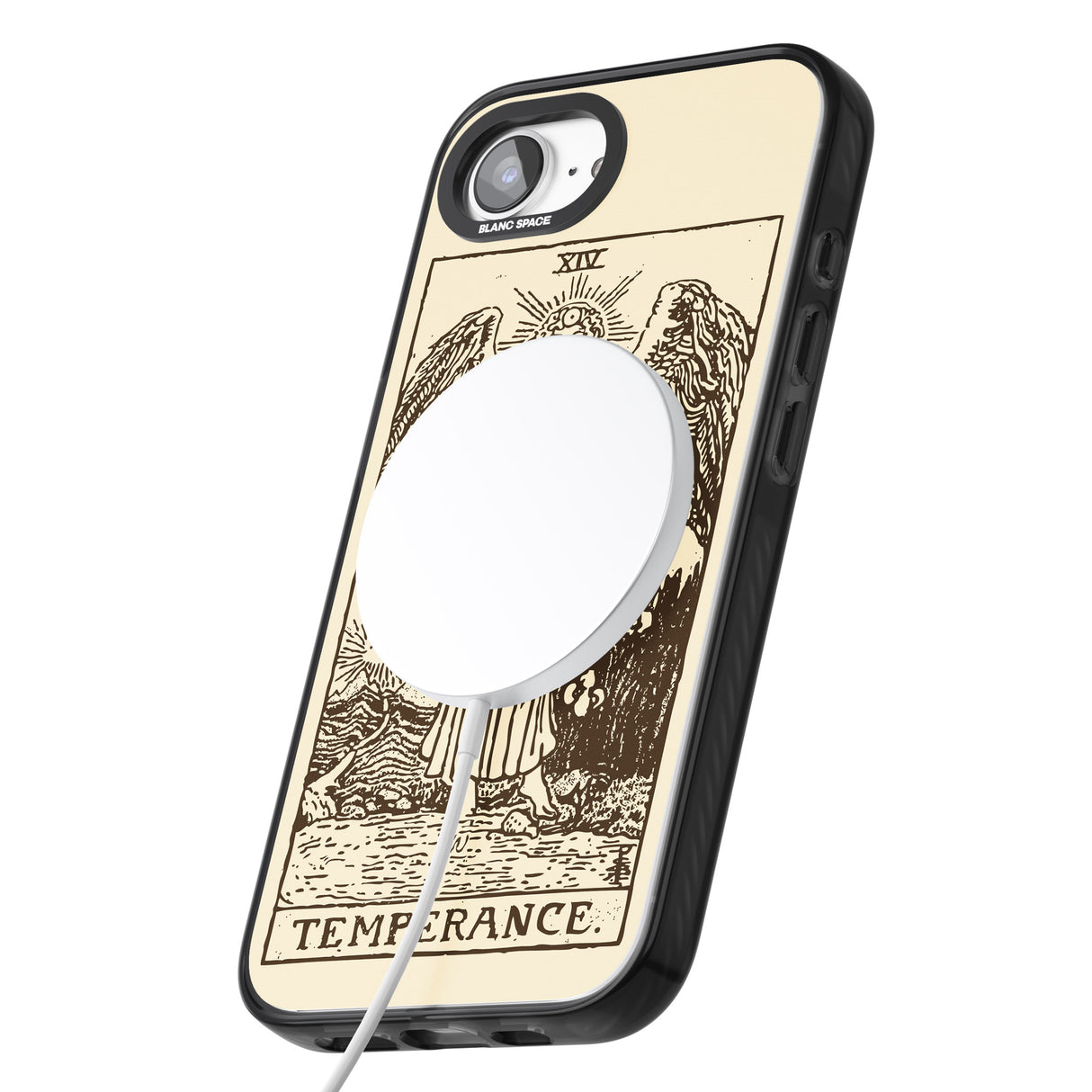 Personalised Temperance Tarot Card - Solid Cream