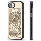 Personalised The Lovers Tarot Card - Solid Cream