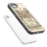 Personalised The Lovers Tarot Card - Solid Cream