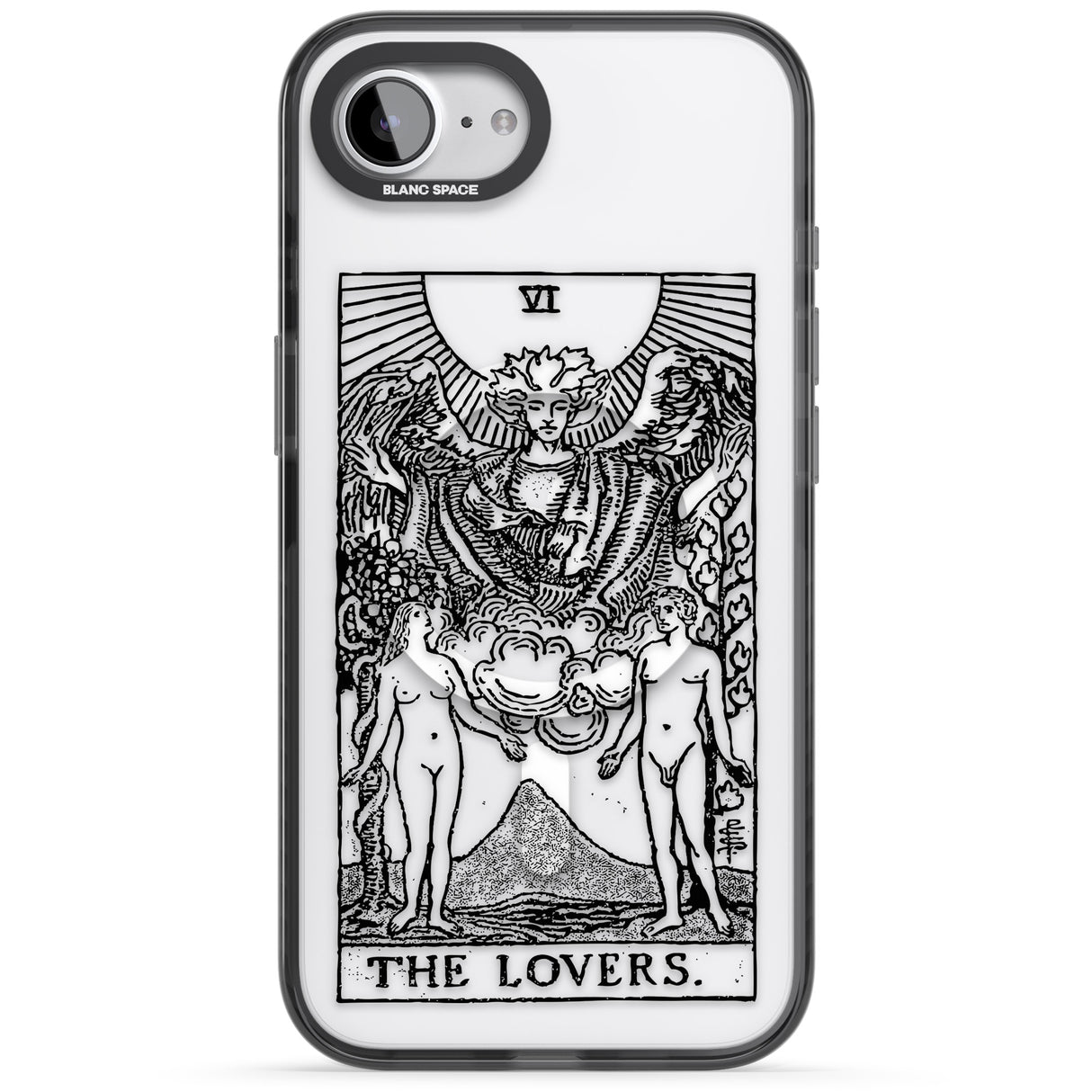 Personalised The Lovers Tarot Card - Transparent