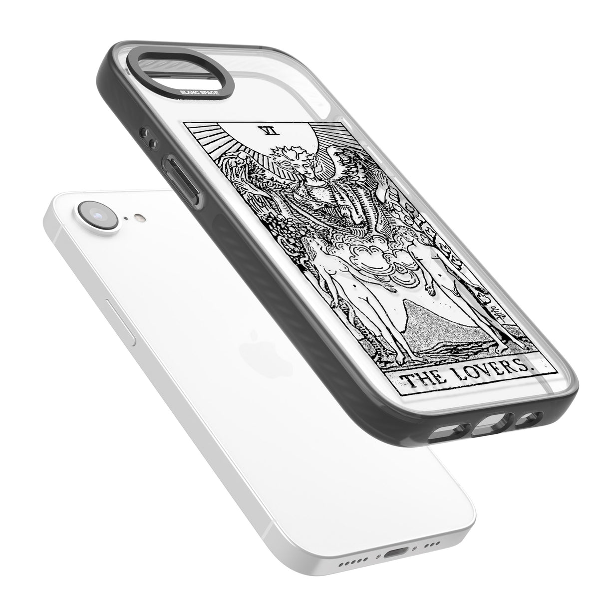 Personalised The Lovers Tarot Card - Transparent