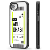 Personalised Abu Dhabi Boarding Pass