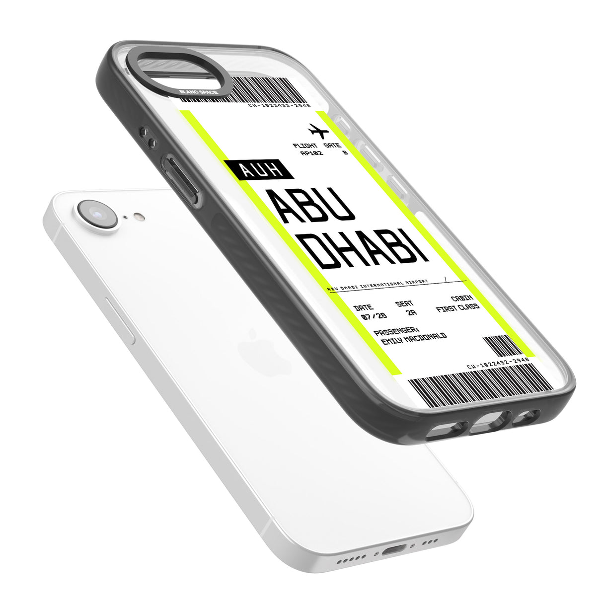 Personalised Abu Dhabi Boarding Pass