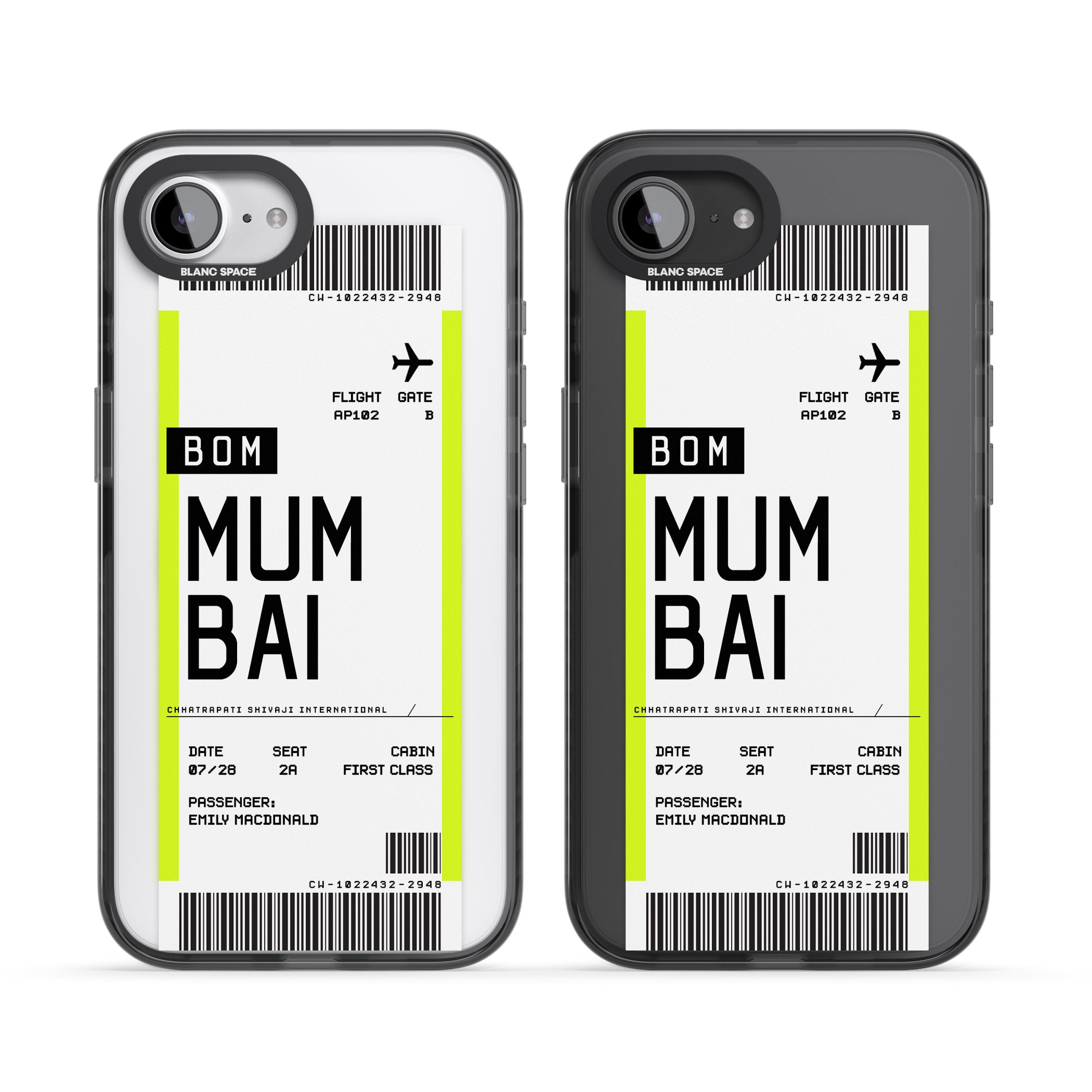 Personalised Mumbai Boarding Pass