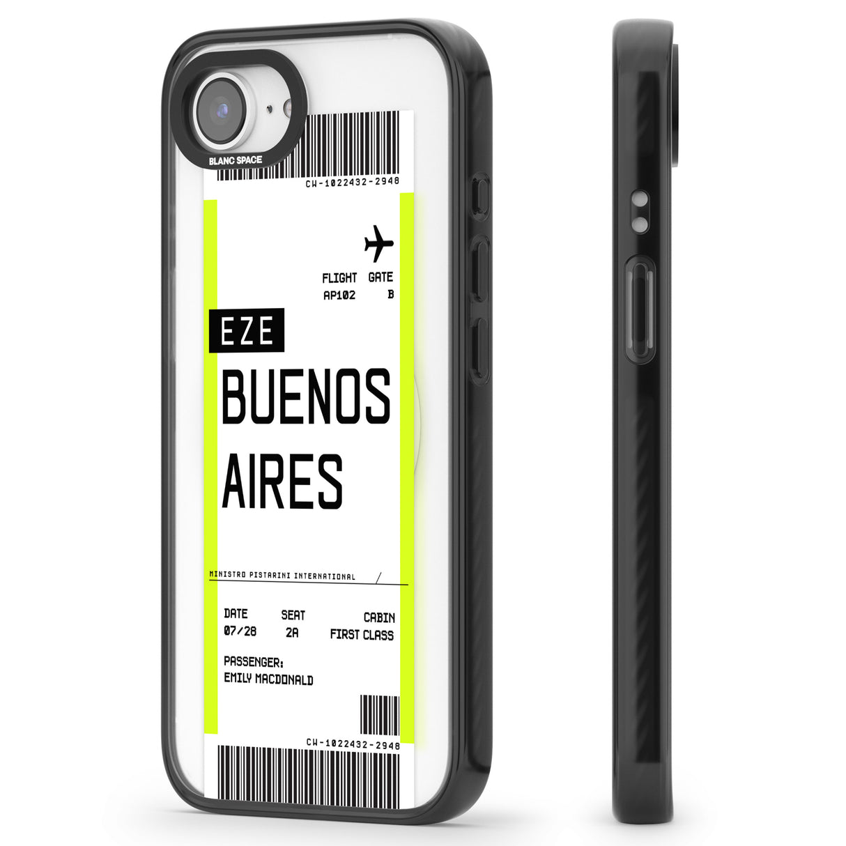 Personalised Buenos Aires Boarding Pass