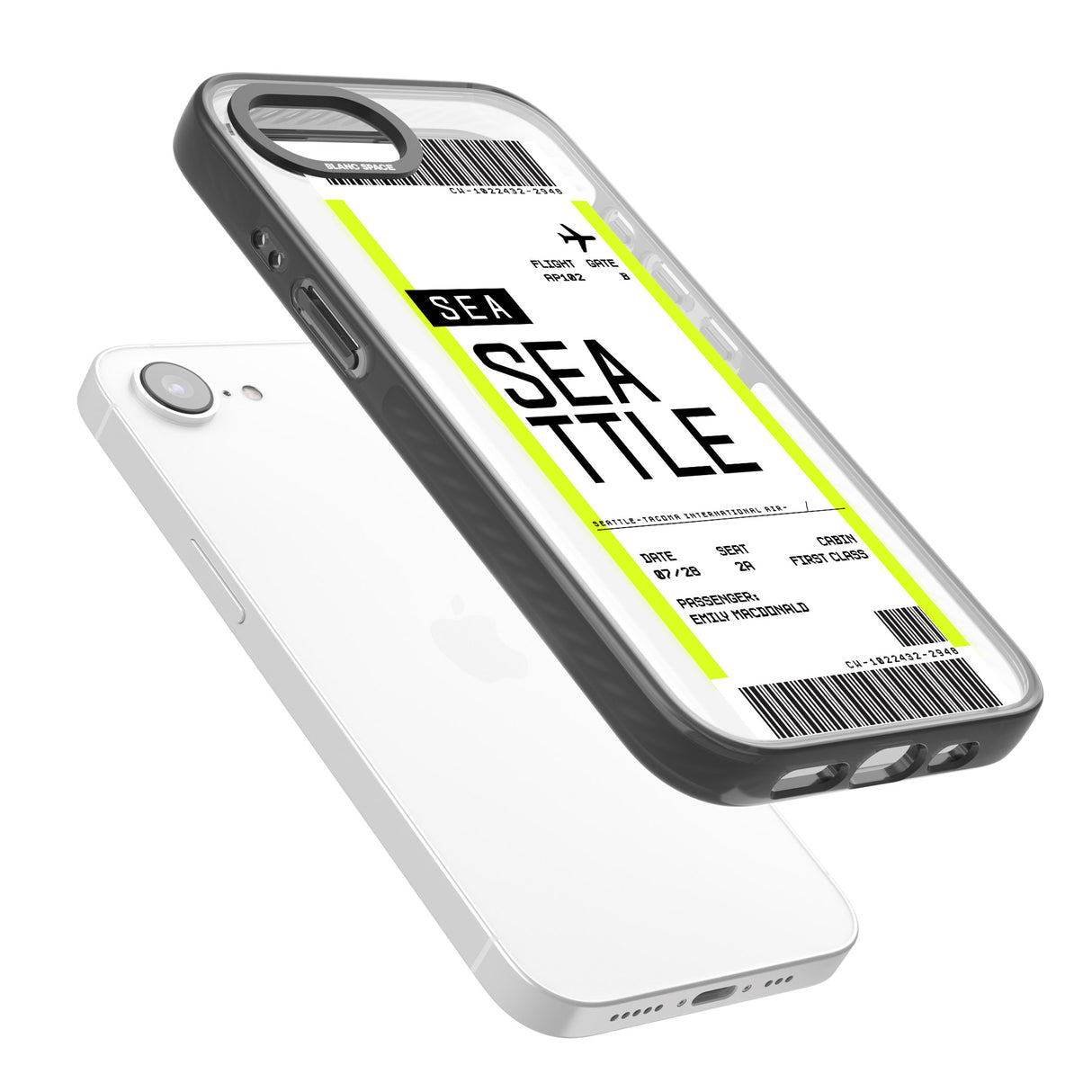 Personalised Seattle Boarding Pass