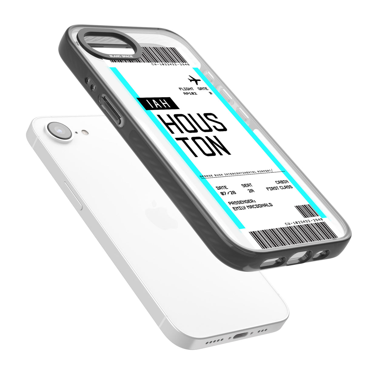 Personalised Houston Boarding Pass