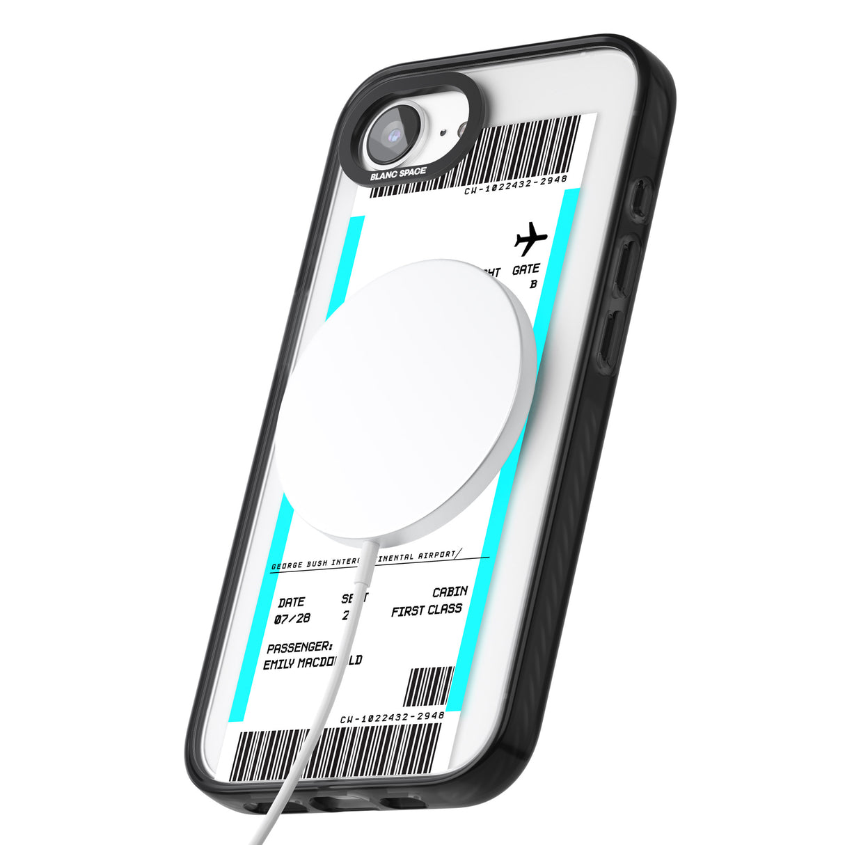 Personalised Houston Boarding Pass