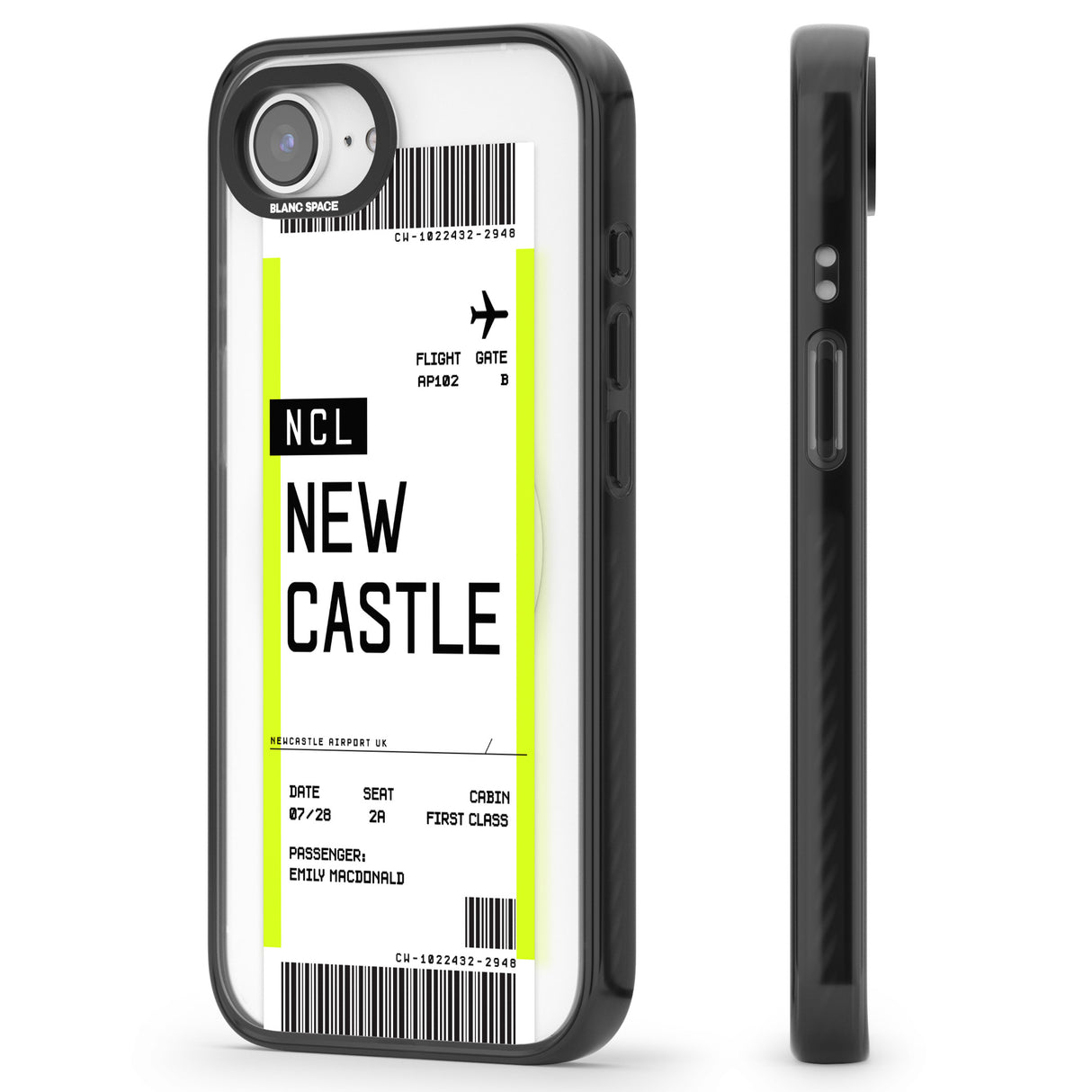 Personalised Newcastle Boarding Pass