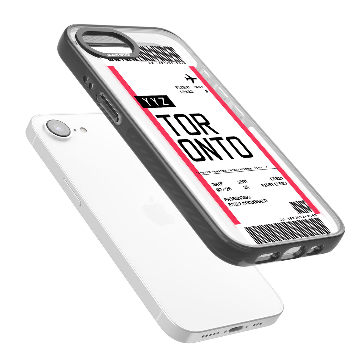 Personalised Toronto Boarding Pass