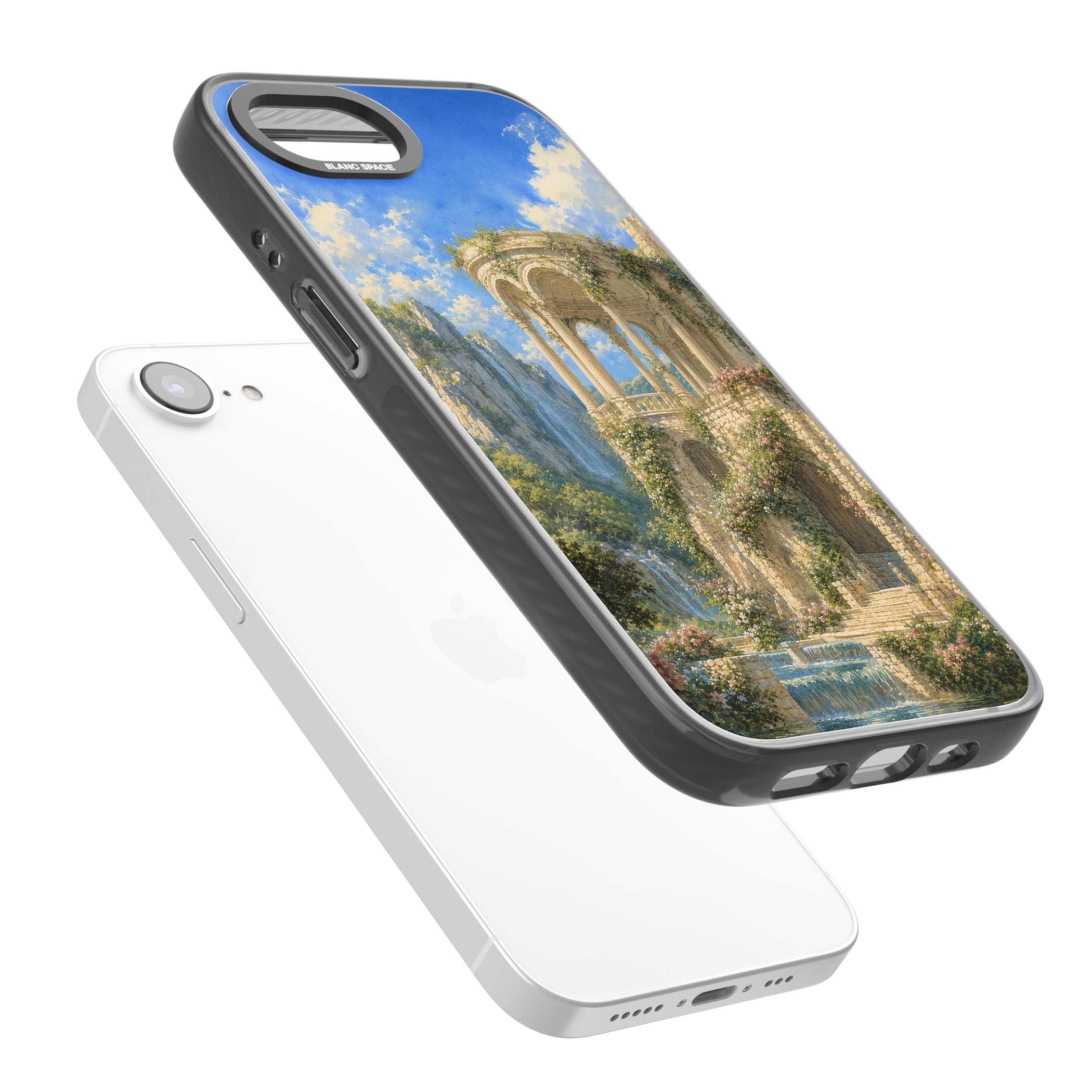 Palace Pavilion fairycore iPhone case | Black Impact Magsafe case for iPhone 16e, iPhone 17e