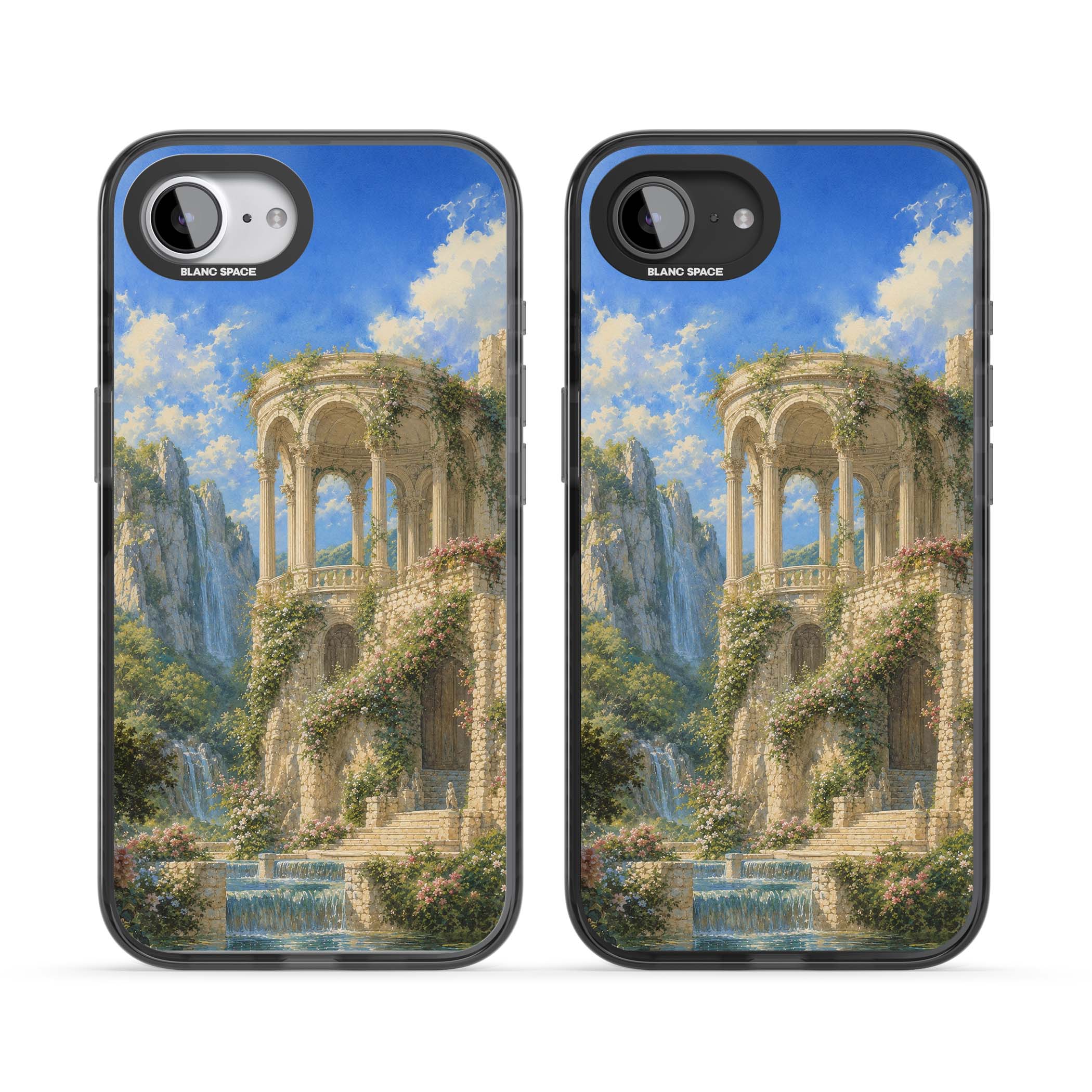 Palace Pavilion fairycore iPhone case | Black Impact Magsafe case for iPhone 16e, iPhone 17e
