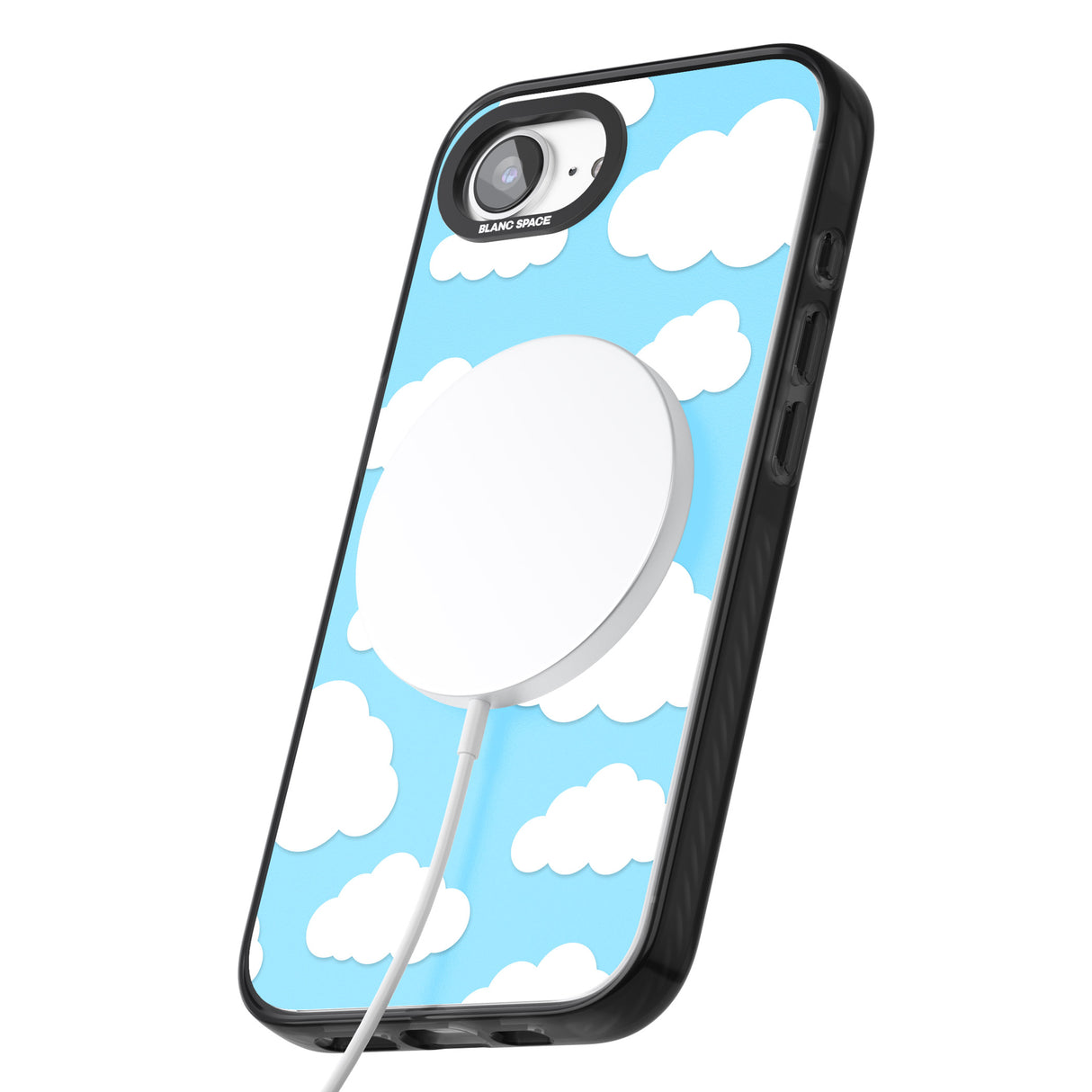 Blue Sky & Clouds Pattern