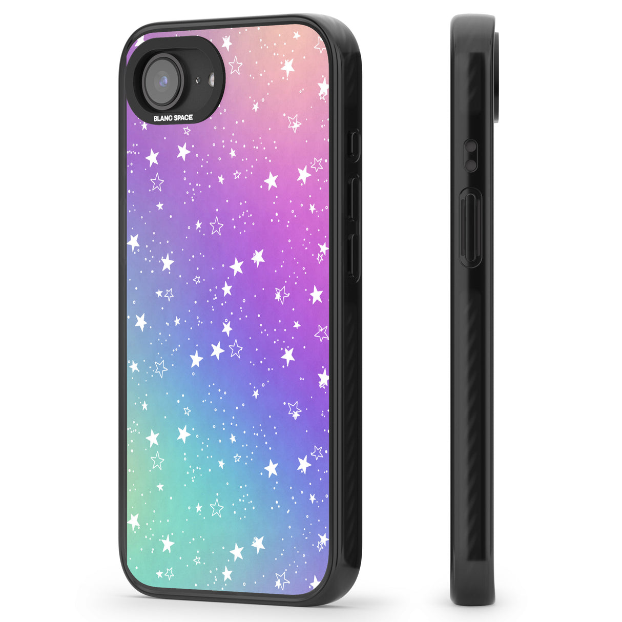 White Stars on Pastels