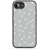 Painted Daisy Blue-Grey Cute