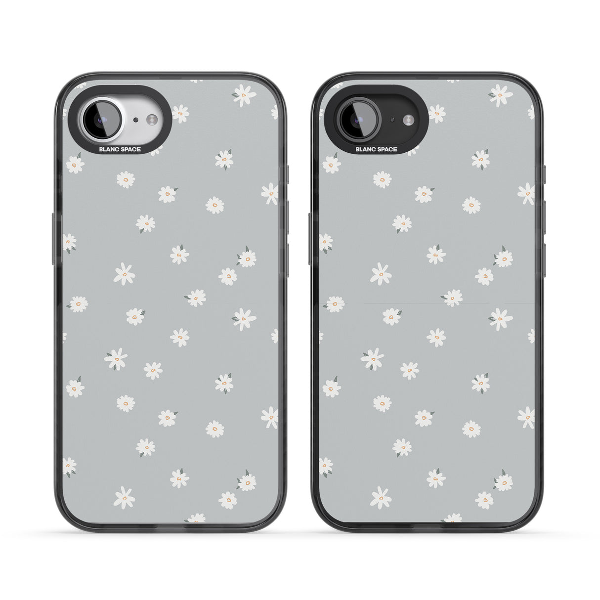 Painted Daisy Blue-Grey Cute