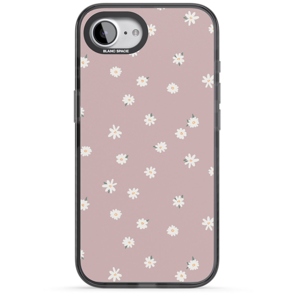 Dark Pink Cute Floral Design
